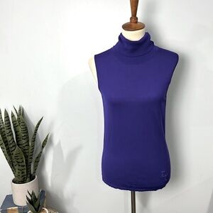 Gianni Versace sleeveless turtleneck
